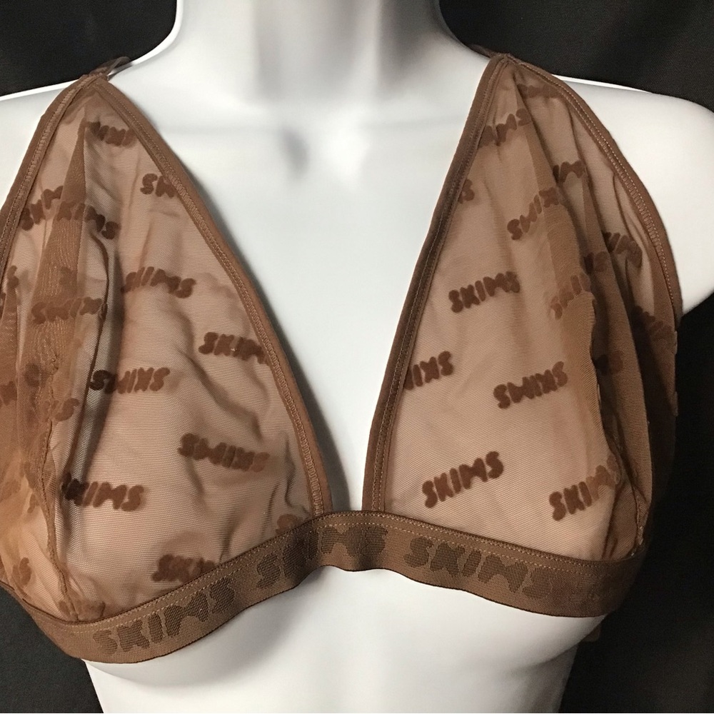 Slime NWT Jasper Colored Sheer Triangle Bra Size 3X. ((BR-TRI-1311)
